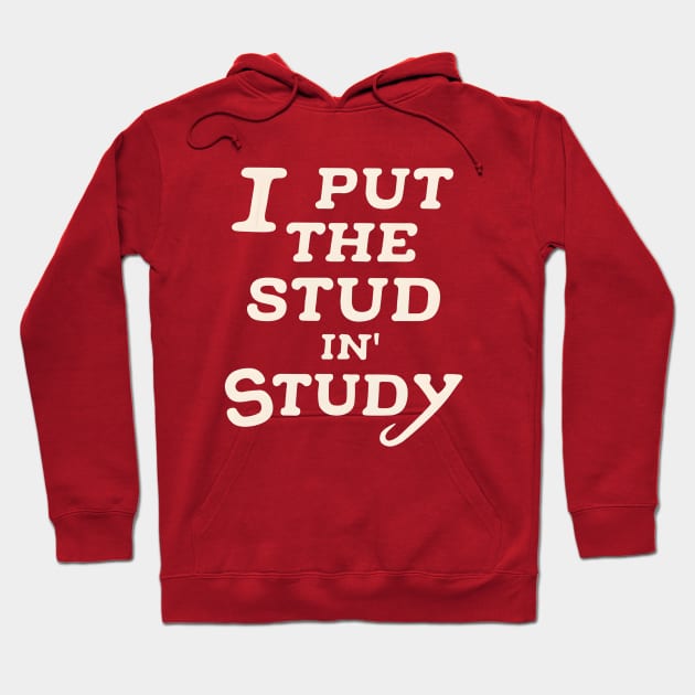 I put the stud in study Hoodie by NomiCrafts